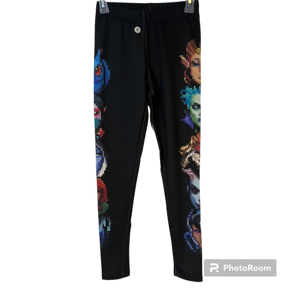 Hero Pixel Leggings Womens Medium Dota 2 Cosplay Costume Welovefine NEW